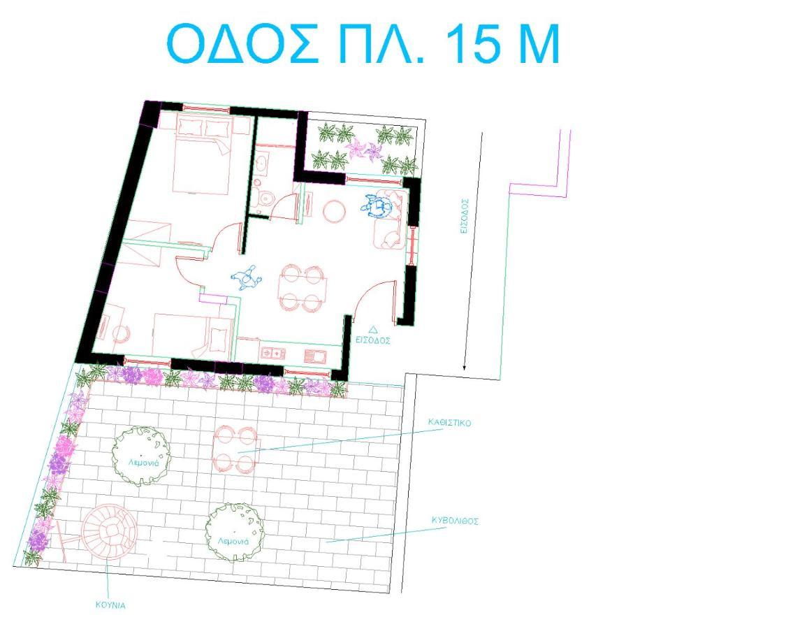 Lemon Garden Stylish Private Apartment Kalamata Dış mekan fotoğraf